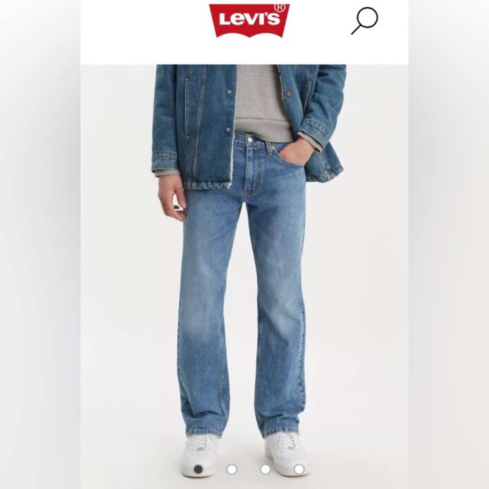 Vintage Levi’s Relaxed, straight-fit jeans